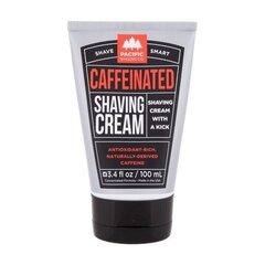 Pacific Shaving Co. Shave Smart Caffeinated Shaving Cream - Natural shaving cream with caffeine 100ml цена и информация | Косметика и средства для бритья | pigu.lt