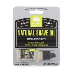 Skutimosi aliejus vyrams Natura l Shave Oil, 15 ml kaina ir informacija | Skutimosi priemonės ir kosmetika | pigu.lt