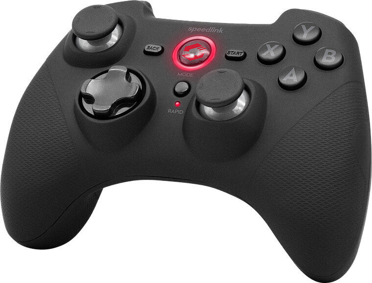 Speedlink wireless gamepad Rait (SL-650110-BK) цена и информация | Žaidimų konsolės | pigu.lt