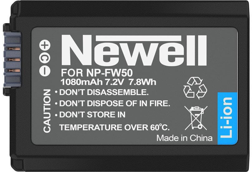 Newell Sony NP-FW50 kaina ir informacija | Akumuliatoriai fotoaparatams | pigu.lt