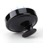 Silikoninis šepetys galvos plovimui ir masažui, juodas kaina ir informacija | Šepečiai, šukos, žirklės | pigu.lt