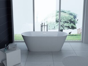 Akrilinė vonia Mexen Flavia su sifonu, 160x80 cm kaina ir informacija | Vonios | pigu.lt