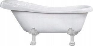 Akrilinė vonia Mexen Retro, white, 150x73 cm kaina ir informacija | Vonios | pigu.lt