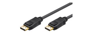 Кабель Goobay 49958 DisplayPort, Display Port 1.2v 1 м. цена и информация | Кабели и провода | pigu.lt