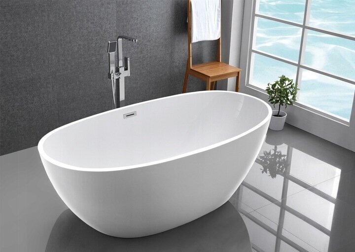 Akrilinė vonia Mexen Eris su sifonu, 180x95 cm kaina ir informacija | Vonios | pigu.lt