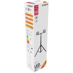 LED prožektorius su stovu Avide 2x20W 4K 3200lm kaina ir informacija | Žibintuvėliai, prožektoriai | pigu.lt