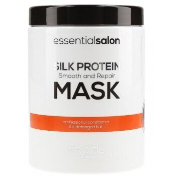 Atstatanti kaukė Profis Cosmetics Silk Protein, 1 l цена и информация | Priemonės plaukų stiprinimui | pigu.lt