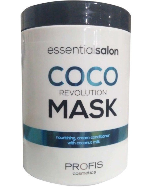 Maitinamoji kaukė visų tipų plaukams Profis Cosmetics Coco Revolution, 1000 ml kaina ir informacija | Balzamai, kondicionieriai | pigu.lt