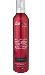 Stiprios fiksacijos plaukų putos Galactic Styling plaukų putos Extra Hold, 400 ml kaina ir informacija | Plaukų formavimo priemonės | pigu.lt