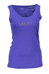 Футболка женская Liu Jo, синяя цена и информация | Женские футболки | pigu.lt