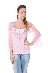 Plaidinė moterims Phard, rožinė kaina ir informacija | Palaidinės, marškiniai moterims | pigu.lt