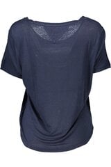 Marškinėliai moterims Tommy Hilfiger, mėlyni kaina ir informacija | Marškinėliai moterims | pigu.lt