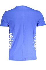 Marškinėliai vyrams Roberto Cavalli, mėlyni kaina ir informacija | Vyriški marškinėliai | pigu.lt