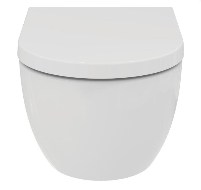 Pakabinamas klozetas Ideal Standard WC Blend Curve Aquablade su lėtai nusileidžiančiu dangčiu T374901 / T376001 kaina ir informacija | Klozetai | pigu.lt