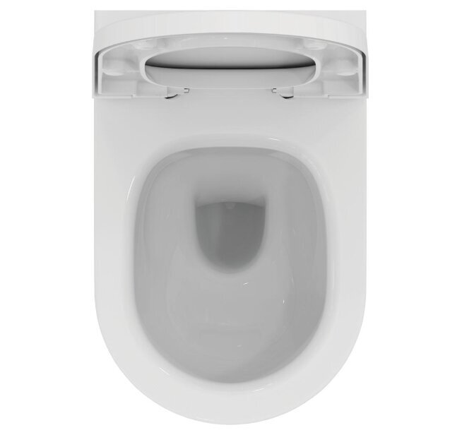 Pakabinamas klozetas Ideal Standard WC Blend Curve Aquablade su lėtai nusileidžiančiu dangčiu T374901 / T376001 цена и информация | Klozetai | pigu.lt