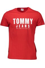 Мужская футболка Tommy Hilfiger, красная цена и информация | Мужские футболки | pigu.lt