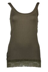 Женская футболка Silvian Heach, зеленая цена и информация | Женские футболки | pigu.lt