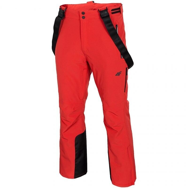 Slidinėjimo kelnės vyrams 4F M H4Z20 SPMN003 62S, raudonos kaina ir informacija | Vyriškа slidinėjimo apranga | pigu.lt