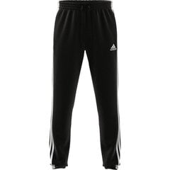 Adidas vyriškos sportinės kelnės Essentials Tapered Elasticcuff 3 Stripes Pant M GK8829, pilkos kaina ir informacija | Sportinė apranga vyrams | pigu.lt