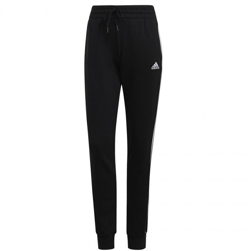 Adidas moteriškos sportinės kelnės Essentials Slim Tapered Cuffed Pant W GM8733, juodos kaina ir informacija | Sportinė apranga moterims | pigu.lt