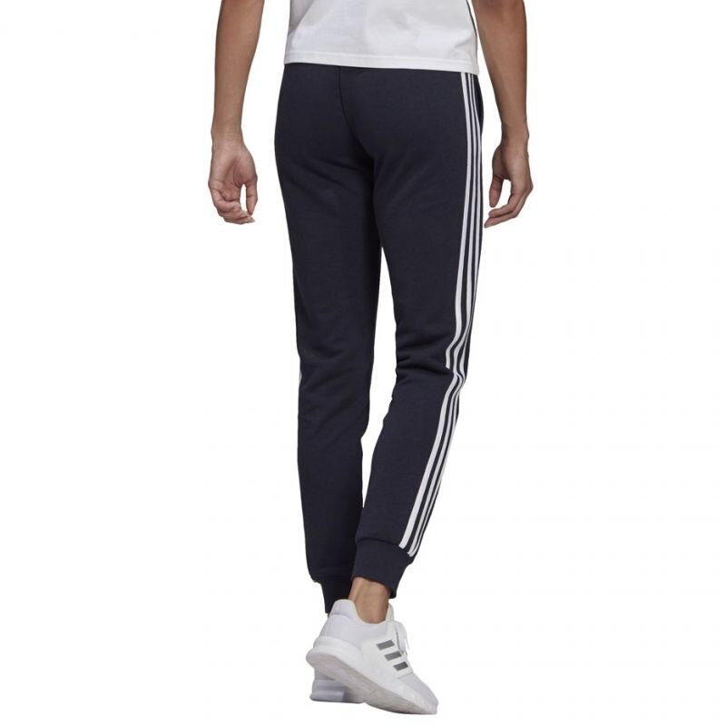 Adidas moteriškos sportinės kelnės Essentials Slim Tapered Cuffed Pant W GM8736, juodos kaina ir informacija | Sportinė apranga moterims | pigu.lt