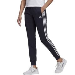 Спортивные женские штаны  Essentials Slim Tapered Cuffed Pant W GM8736, черный цена и информация | Спортивная одежда для женщин | pigu.lt