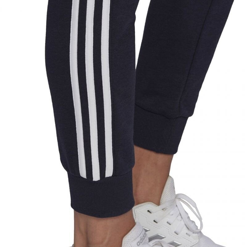 Adidas moteriškos sportinės kelnės Essentials Slim Tapered Cuffed Pant W GM8736, juodos kaina ir informacija | Sportinė apranga moterims | pigu.lt