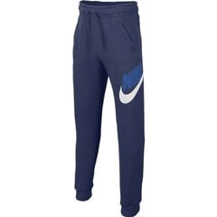 Sportinės kelnės berniukams Nike Sportswear Club Fleece Jr CJ7863 410, mėlynos kaina ir informacija | Kelnės berniukams | pigu.lt