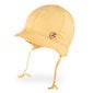 Vienguba kepurė su raišteliais mergaitėms TuTu, geltona kaina ir informacija | Kepurės, pirštinės, kaklaskarės kūdikiams | pigu.lt