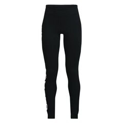 Спортивные легинсы для девочек Under Armor Y SportStyle Branded Leggings Jr 1363379 001, черные цена и информация | Брюки для девочки | pigu.lt