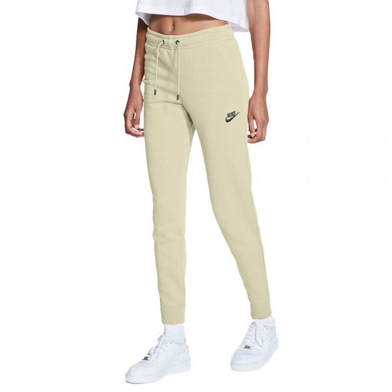 Sportinės kelnės moterims Nike Essntl Flc Mr Pnt Tight W BV4099-113, rudos цена и информация | Sportinė apranga moterims | pigu.lt