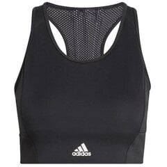 Sportinė liemenėlė moterims Adidas 3-Stripes Sport Bra Top W GL3806, juoda kaina ir informacija | Adidas Apatinis trikotažas moterims | pigu.lt