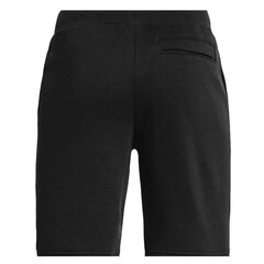 Šortai vyrams Under Armor Y Rival Cotton Shorts Jr 1363508 001, juodi kaina ir informacija | Šortai berniukams | pigu.lt