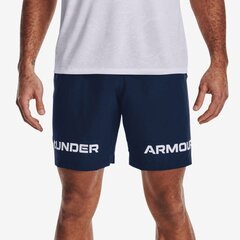 Šortai vyrams Under Armor Woven Graphics WM Shorts M 1361433 408, mėlyni kaina ir informacija | Sportinė apranga vyrams | pigu.lt