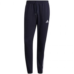 Мужские спортивные штаны Adidas Essentials Tapered Elastic Cuff 3 Stripes Pant M GK8830 цена и информация | Мужские термобрюки, темно-синие, SMA61007 | pigu.lt