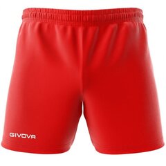 Šortai vyrams Givova Capo shorts P018 0012, raudoni kaina ir informacija | Vyriški šortai | pigu.lt