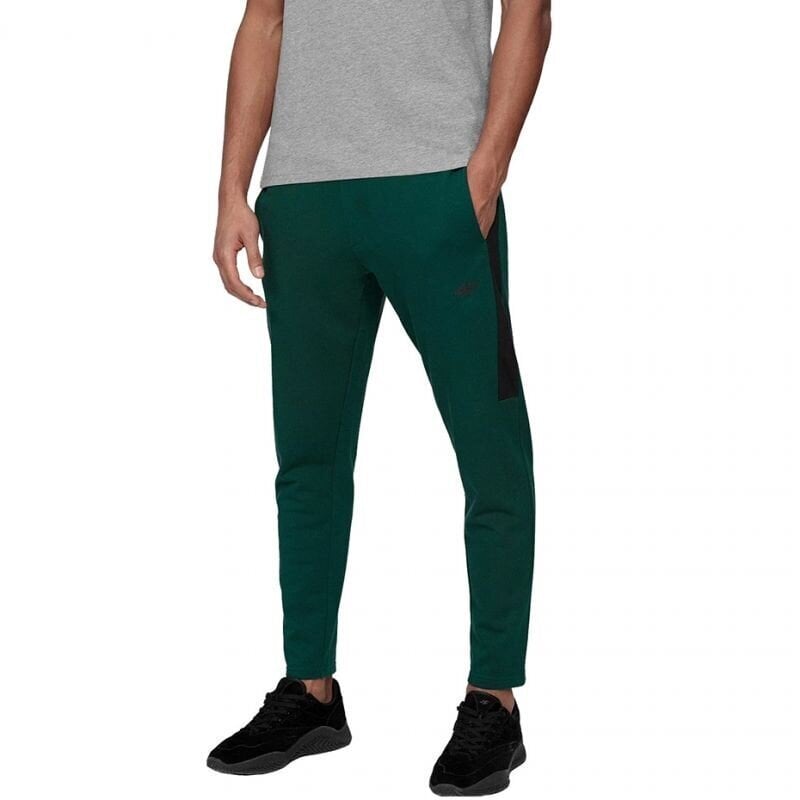 Sportinės kelnės vyrams 4F M H4L21 SPMD013 40S, žalios kaina ir informacija | Sportinė apranga vyrams | pigu.lt