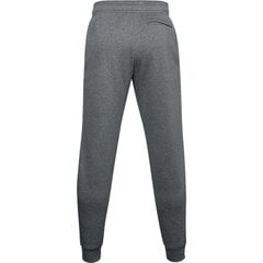 Мужские спортивные штаны Under Armor Rival Fleece 3Logo Jogger Pants M 1357 131 012, серые цена и информация | Мужские термобрюки, темно-синие, SMA61007 | pigu.lt