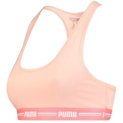 Спортивный бюстгальтер для женщин Puma Racer Back Top 1P Hang Sports Bra W 907862 06, розовый цена и информация | Спортивная одежда для женщин | pigu.lt