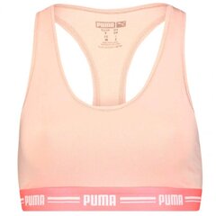 Спортивный бюстгальтер для женщин Puma Racer Back Top 1P Hang Sports Bra W 907862 06, розовый цена и информация | Спортивная одежда для женщин | pigu.lt