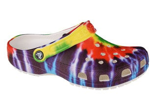 Тапочки для женщин Crocs Classic Tie-Dye Graphic Clog 205453-90H, различные цвета цена и информация | Женские тапочки | pigu.lt