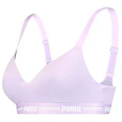 Спортивный бюстгальтер для женщин Puma Racer Back Top 1P Hang Sports Bra W 907863 07, фиолетовый цена и информация | Спортивная одежда для женщин | pigu.lt