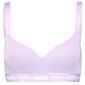 Sportinė liemenėlė moterims Puma Racer Back Top 1P Hang Sports Bra W 907863 07, violetinė kaina ir informacija | Sportinė apranga moterims | pigu.lt