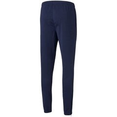 Sportinės kelnės vyrams Puma teamRISE Poly Training Pants M 657390 06, mėlynos kaina ir informacija | Sportinė apranga vyrams | pigu.lt