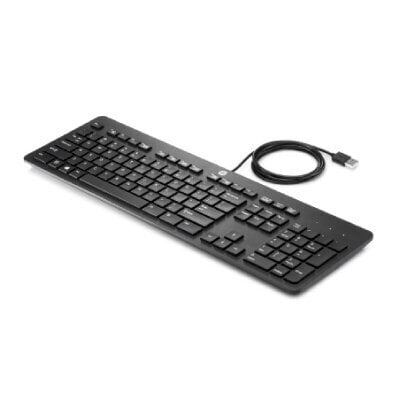HP laidinė klaviatūra, juoda kaina ir informacija | Klaviatūros | pigu.lt