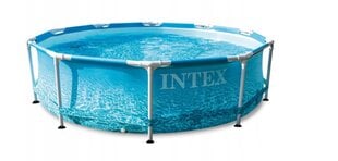 Каркасный бассейн Intex 305x76, с фильтром, насосом, термометром цена и информация | Бассейны | pigu.lt