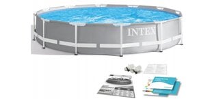 Каркасный бассейн Intex 366x76 см, без фильтра цена и информация | Бассейны | pigu.lt