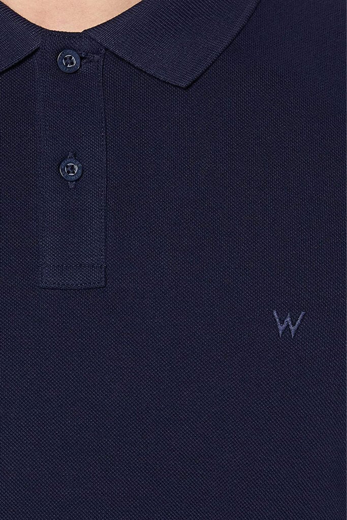 Marškinėliai vyrams Wrangler Polo W7MJK4114, mėlyni kaina ir informacija | Vyriški marškinėliai | pigu.lt