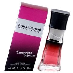 Tualetinis vanduo Bruno Banani Dangerous Woman EDT moterims 40 ml kaina ir informacija | Kvepalai moterims | pigu.lt