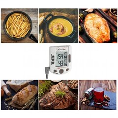 Цифровой термометр для духовки-гриля BBQ TFA 14-1503 цена и информация | Аксессуары для гриля и барбекю | pigu.lt
